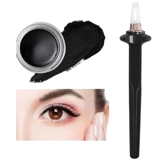 💖Set de delineador de ojos impecable con crema delineadora