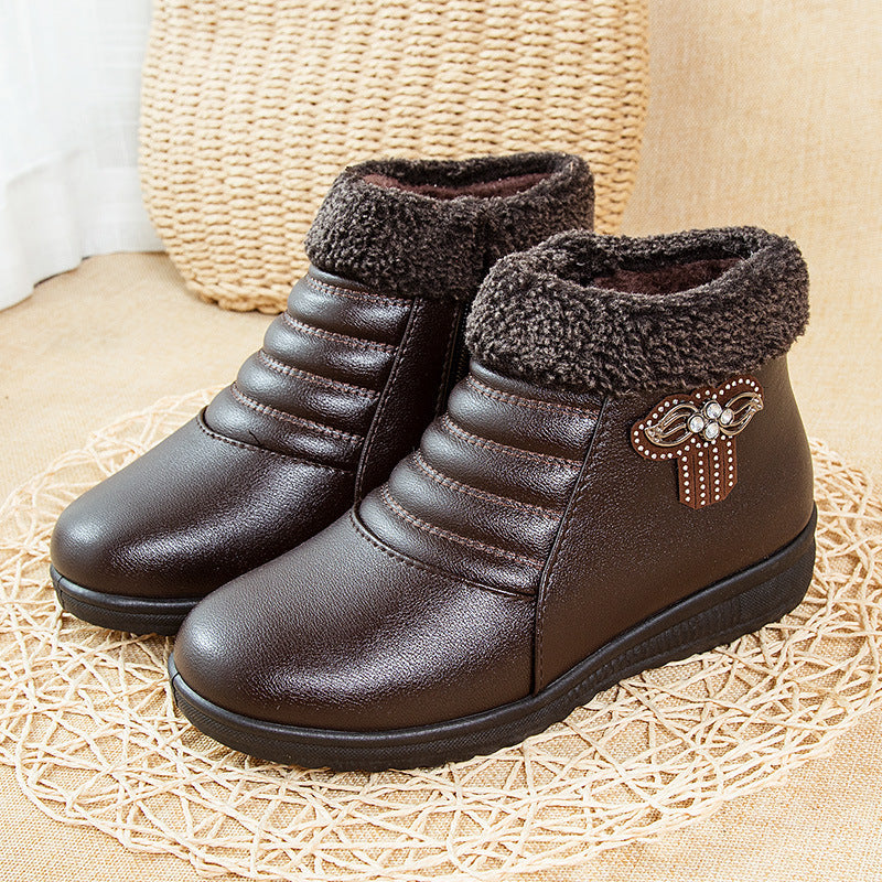 (descuento)Zapatos de algodón para mujeres (alas)