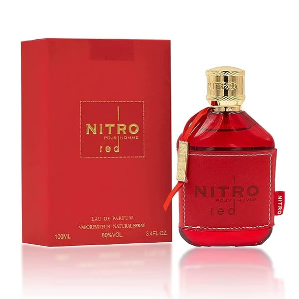 🎁Último día: 49 % de descuento en Dumont Nitro Red para hombre, 3.4 oz, Eau de Parfum Spray
