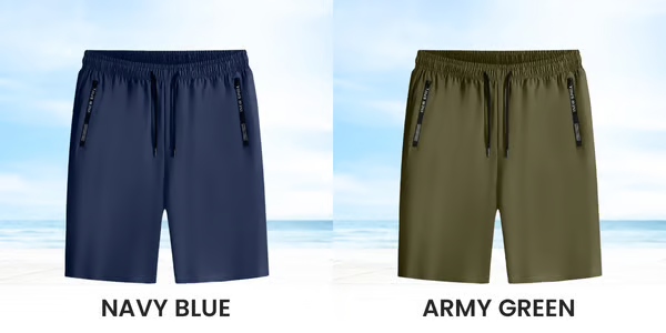 🎁Último día: compra 1 y llévate 1 gratis🔥Shorts elásticos de secado rápido Ice Silk