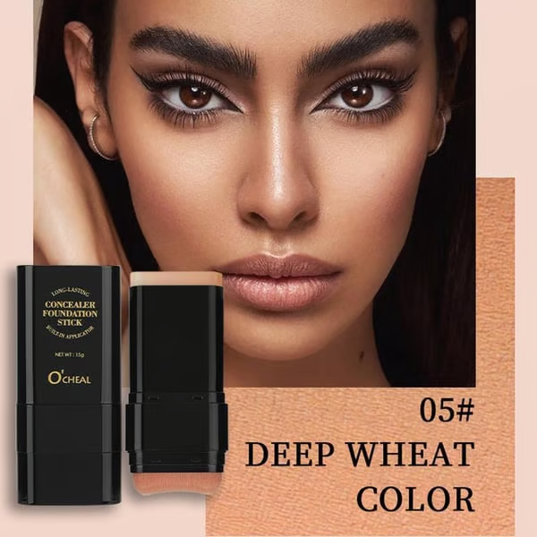 💥Compra 1 y llévate 1 gratis💥- Dual-Ended Eraser Foundation Stick: Conceal & Highlight