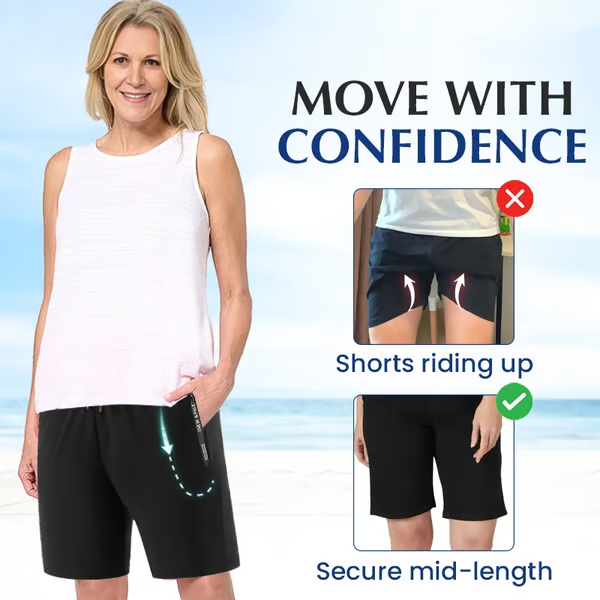 🎁Último día: compra 1 y llévate 1 gratis🔥Shorts elásticos de secado rápido Ice Silk