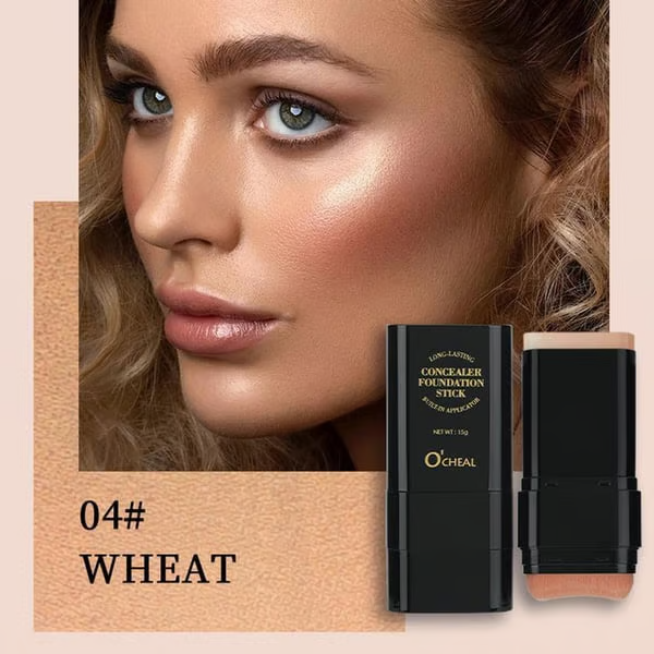 💥Compra 1 y llévate 1 gratis💥- Dual-Ended Eraser Foundation Stick: Conceal & Highlight