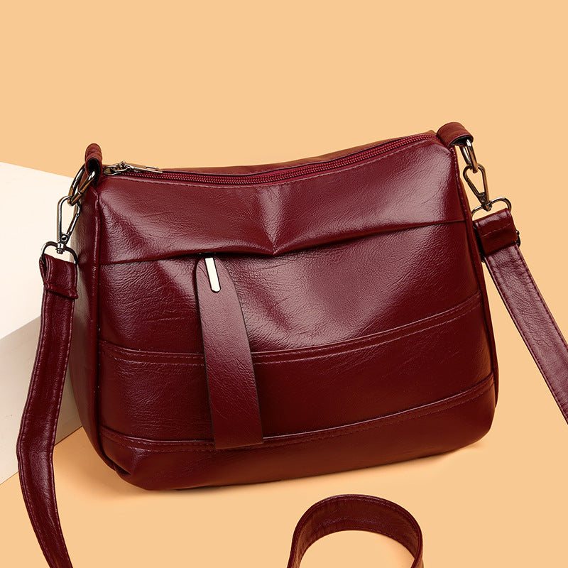 Bolso de viaje de piel suave y gran capacidad