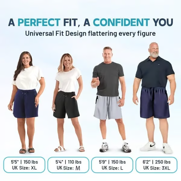🎁Último día: compra 1 y llévate 1 gratis🔥Shorts elásticos de secado rápido Ice Silk