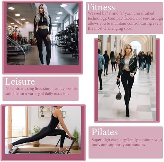 ÚLTIMO DÍA 50% DE DESCUENTO🔥Leggings moldeadores de cintura alta para control de abdomen🔥