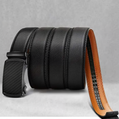 🔥Early Father's Day Sale 49% OFF - Leather Ratchet Belt With Adjustable Buckle
