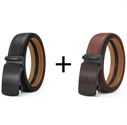 🔥Early Father's Day Sale 49% OFF - Leather Ratchet Belt With Adjustable Buckle