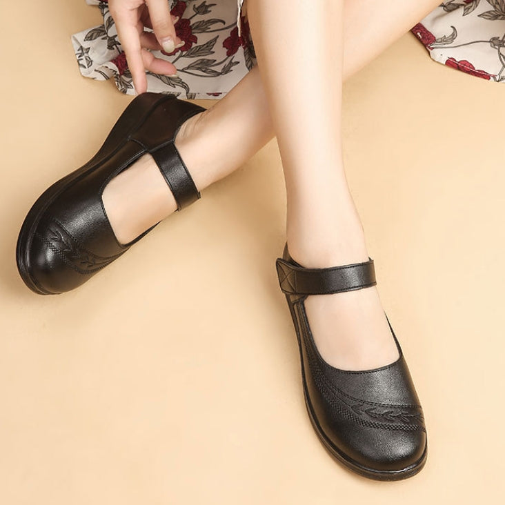 Zapatos de cuero premium – suela de goma