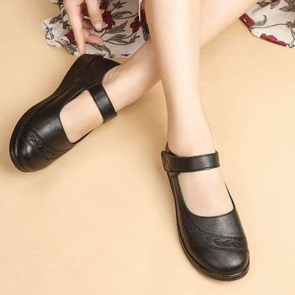 Zapatos de cuero premium – suela de goma