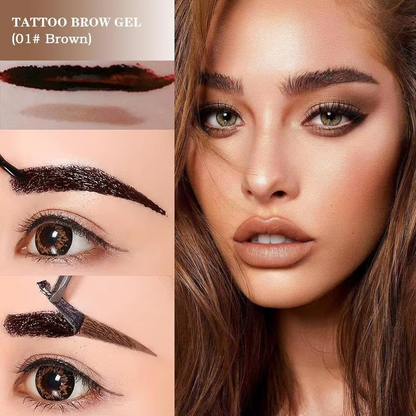 Gel para cejas fácil de despegar - resistente al agua y al sudor