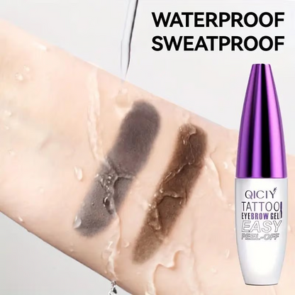 Gel para cejas fácil de despegar - resistente al agua y al sudor