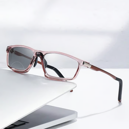 🔥Gafas de lectura bifocales deportivas que cambian de color