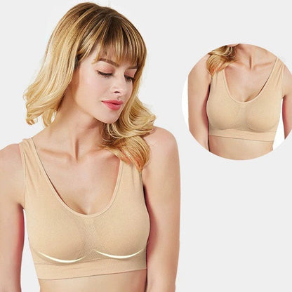 💥Compra uno y llévate otro gratis: sujetador sin aros y sin costuras 3D