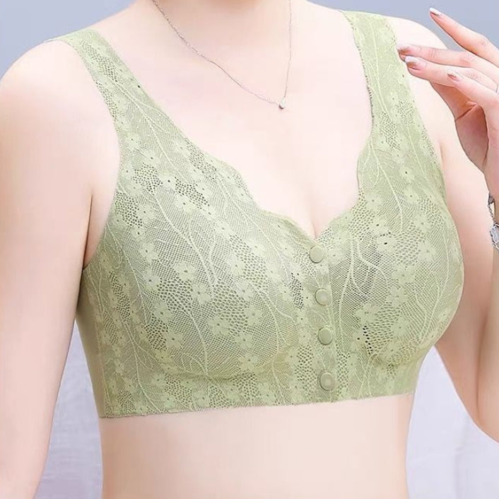 🔥Compre 1 y llévese 2 paquetes:Sujetador ultrafino, sin aros y con cierre frontal
