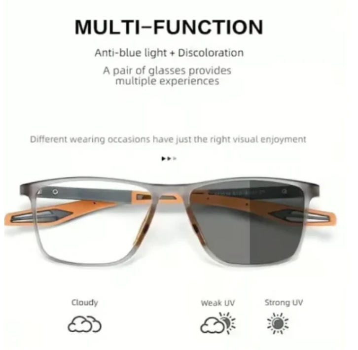 Gafas bifocales fotocromáticas inteligentes