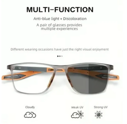 Gafas bifocales fotocromáticas inteligentes