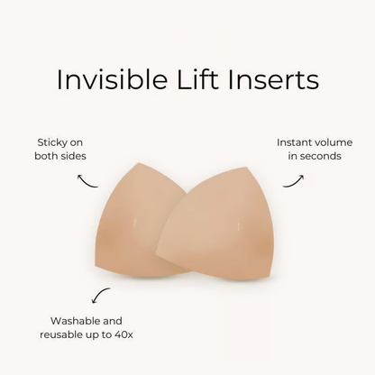 🔥Insertos adhesivos para sujetador: lavables y reutilizables, levantamiento instantáneo🔥 (sin látex y antialérgicos)