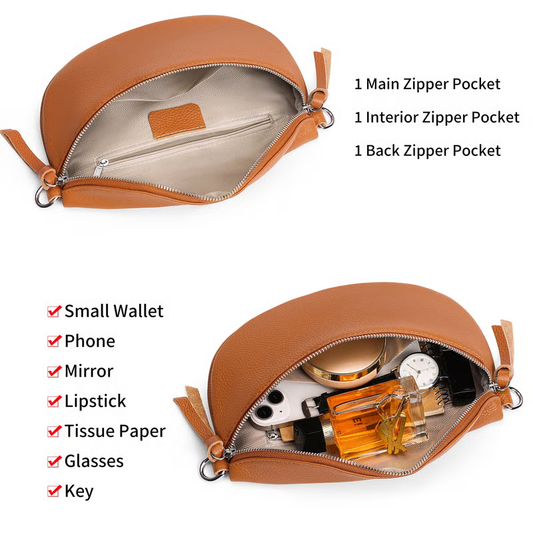👜 Bolsos bandolera de piel