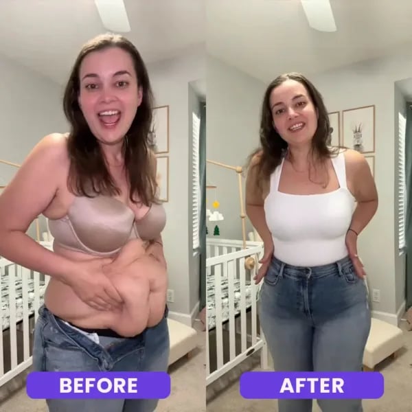 🔥Último día 49% de descuento✨Tops y bodies sin mangas con control de abdomen