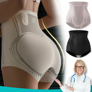 Shorts reductores de fibra iónica Ice Silk para control de abdomen