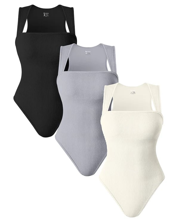 🔥Último día 49% de descuento✨Tops y bodies sin mangas con control de abdomen