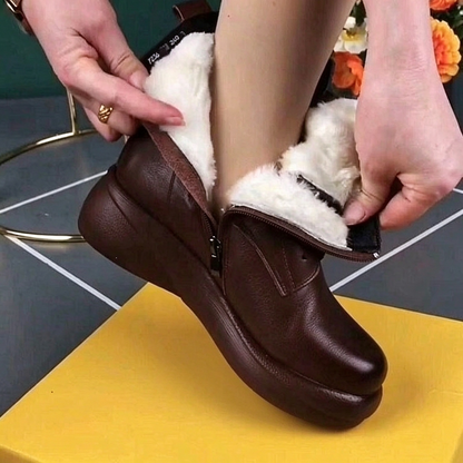 Botas estilo martin de piel suave, ideal para uso diario