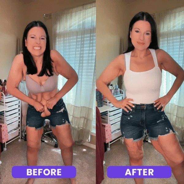 🔥Último día 49% de descuento✨Tops y bodies sin mangas con control de abdomen