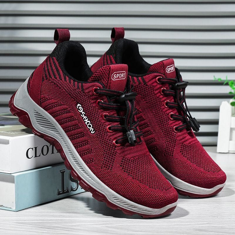 Zapatillas deportivas casuales, cómodas y versátiles para mujer.