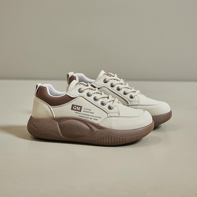 Tenis retro plataforma, calzado casual ligero para el día a día