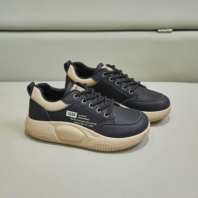 Tenis retro plataforma, calzado casual ligero para el día a día