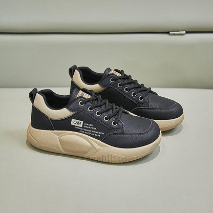 Tenis retro plataforma, calzado casual ligero para el día a día