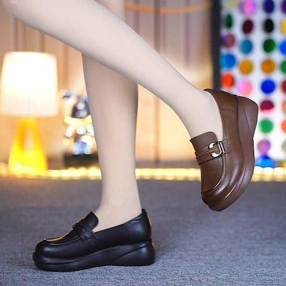 Zapatos mocasines de suela amortiguadora, antideslizantes