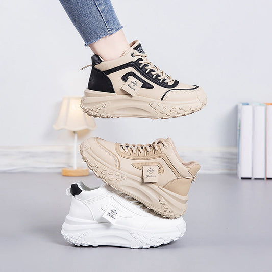 🔥Zapatos con suela gruesa que aumentan la altura