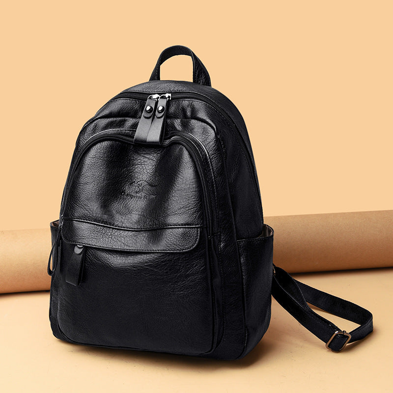 Mochila de piel suave moderna