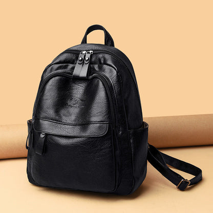 Mochila de piel suave moderna
