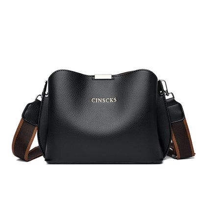Bolso de piel de lujo de gran capacidad