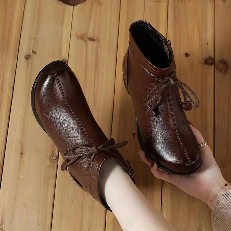 Botas de plataforma con flecos