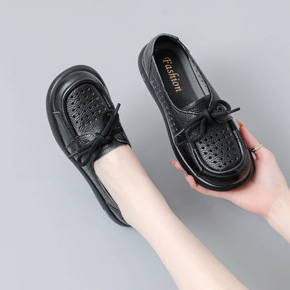 Zapatos de cuero primera capa – escotados