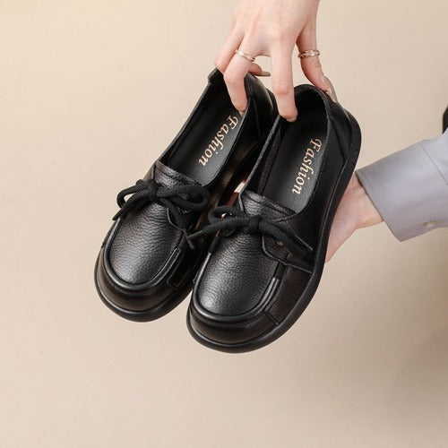 Zapatos de cuero primera capa – escotados