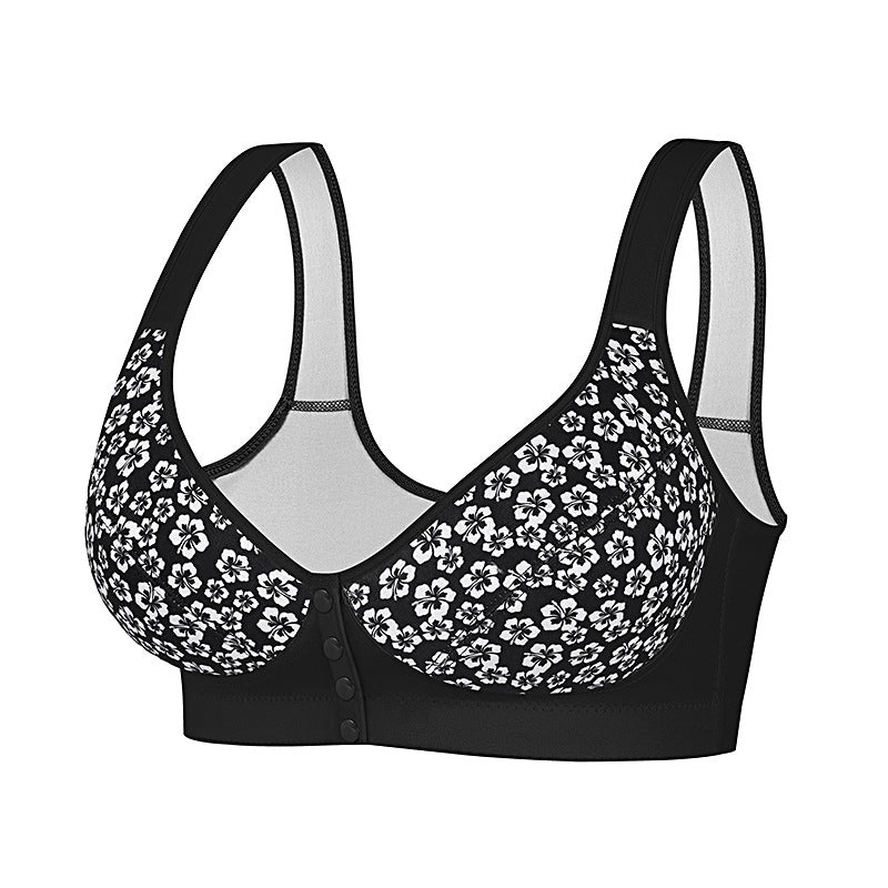 🔥Compre 1 y llévese 2 paquetes:Sujetador estampado sin aros