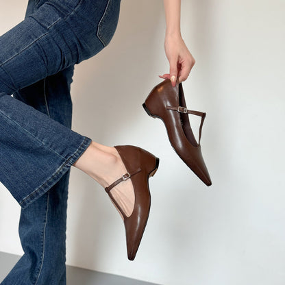Zapatos de piel – elevación interna 5 cm