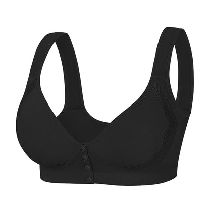 🔥Compre 1 y llévese 2 paquetes:Sujetador con hebilla frontal de encaje y copa grande