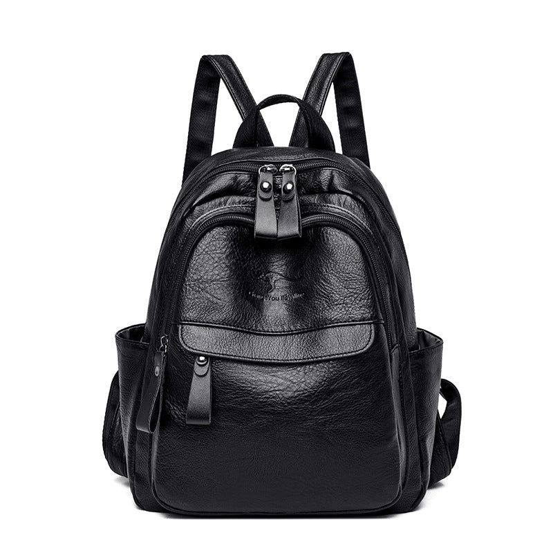 Mochila de piel suave moderna