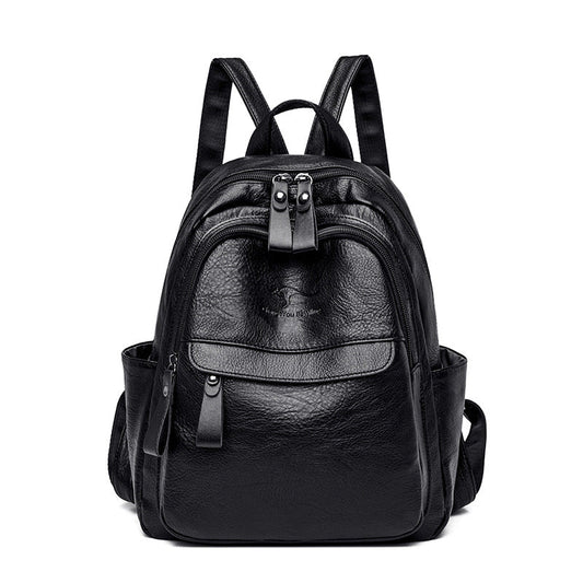 Mochila de piel suave moderna