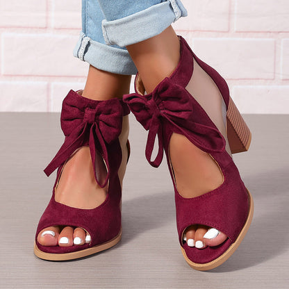 Tacones gruesos – tallas completas