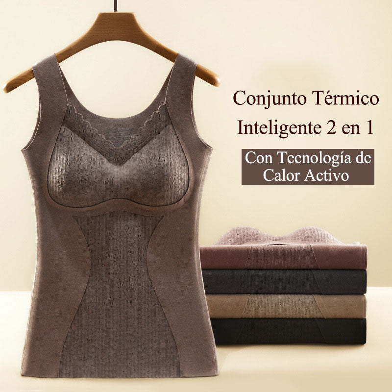 Camiseta térmica sin necesidad de sujetador