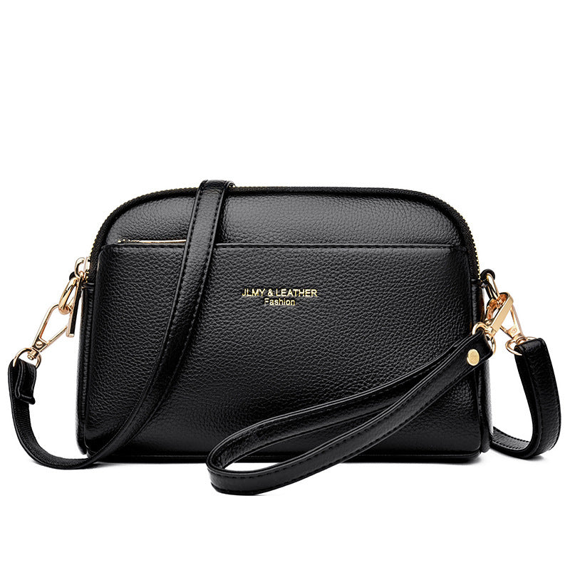 Bolso de mujer con doble compartimento y acabados de calidad