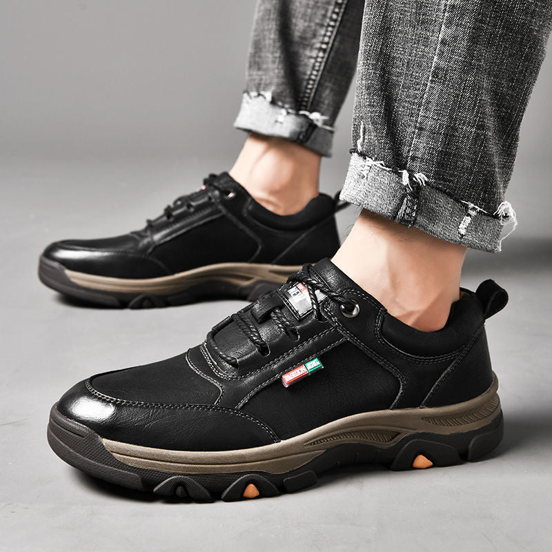 Zapatillas de piel para hombre