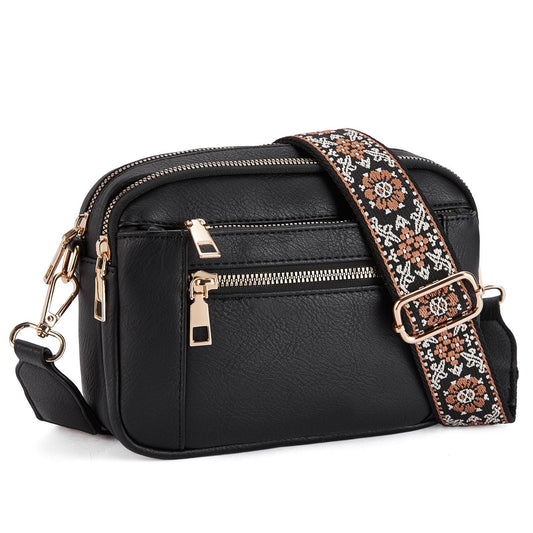 Bolso multifuncional con bloques de color estilo americano